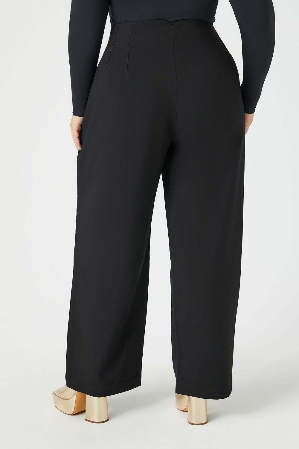 Plus Size High-Rise Straight Pants - Image 10