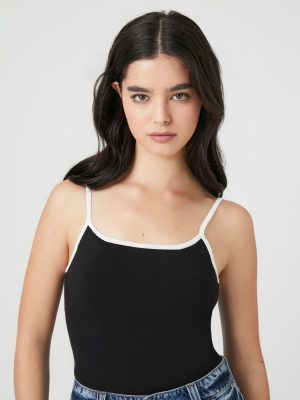 Sweater-Knit Cami Bodysuit