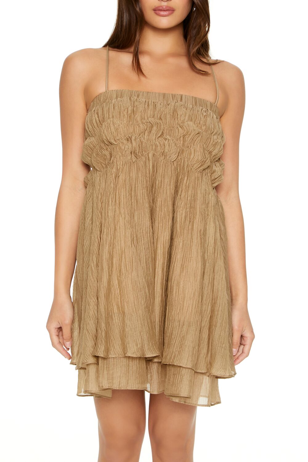 Layered Babydoll Mini Dress - Image 8