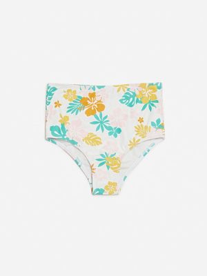 Girls Floral Print Bikini Bottoms (Kids)