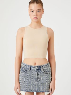 Mineral Wash Crop Top