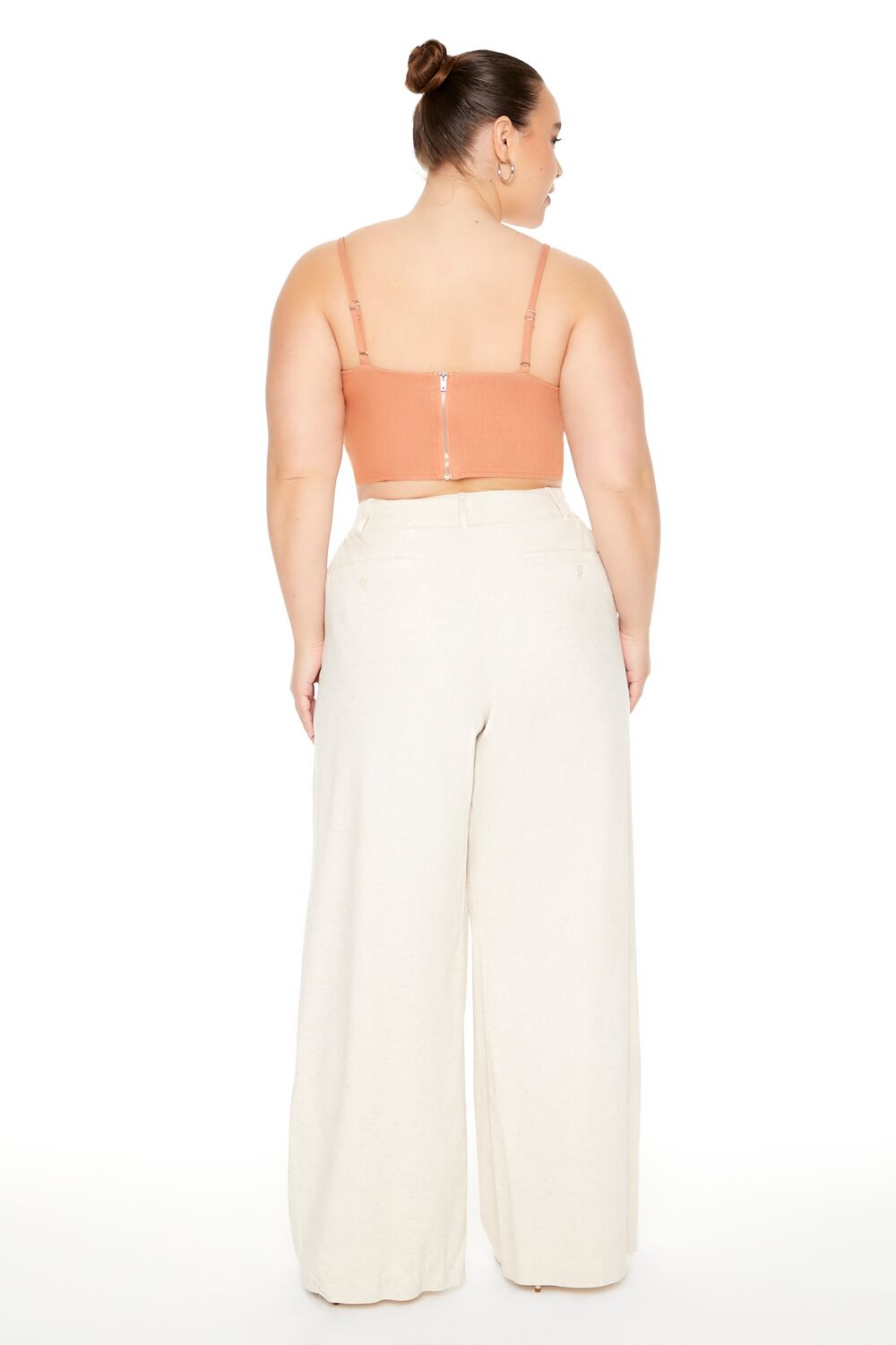 Plus Size High-Rise Wide-Leg Pants - Image 2