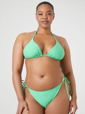 Plus Size String Bikini Bottoms
