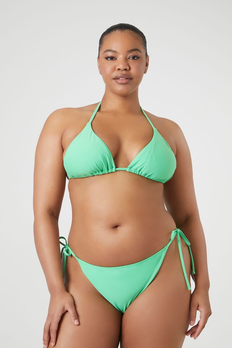 Plus Size String Bikini Bottoms