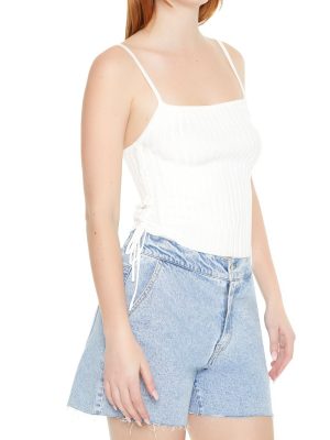 Ribbed Sweater-Knit Cami