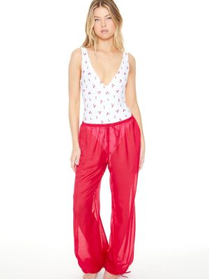 Sheer Swim Cover-Up Pants