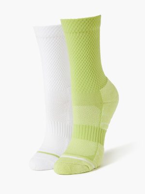 Textured Crew Socks Set - 2 pack