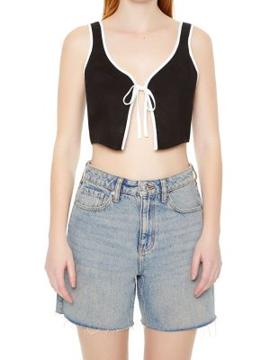 Tie-Front Crop Top