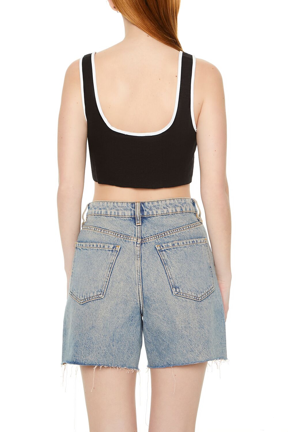 Tie-Front Crop Top - Image 3