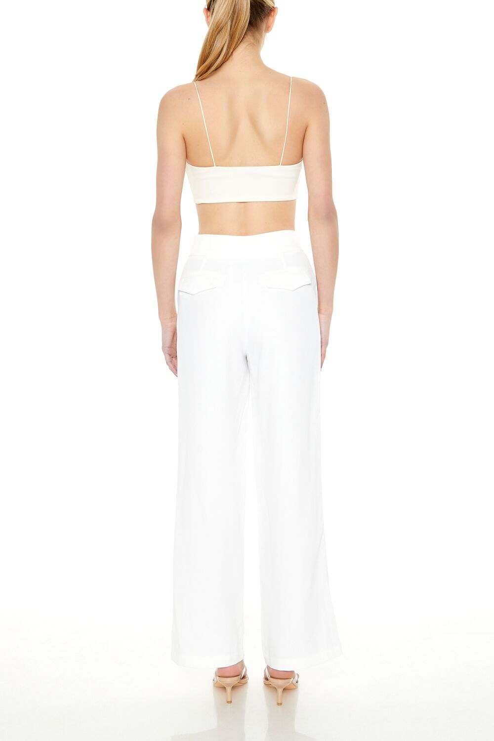 Mid-Rise Straight Pants - Image 3