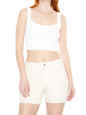 Sweater-Knit Crop Top