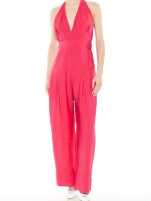 Halter Wide-Leg Jumpsuit