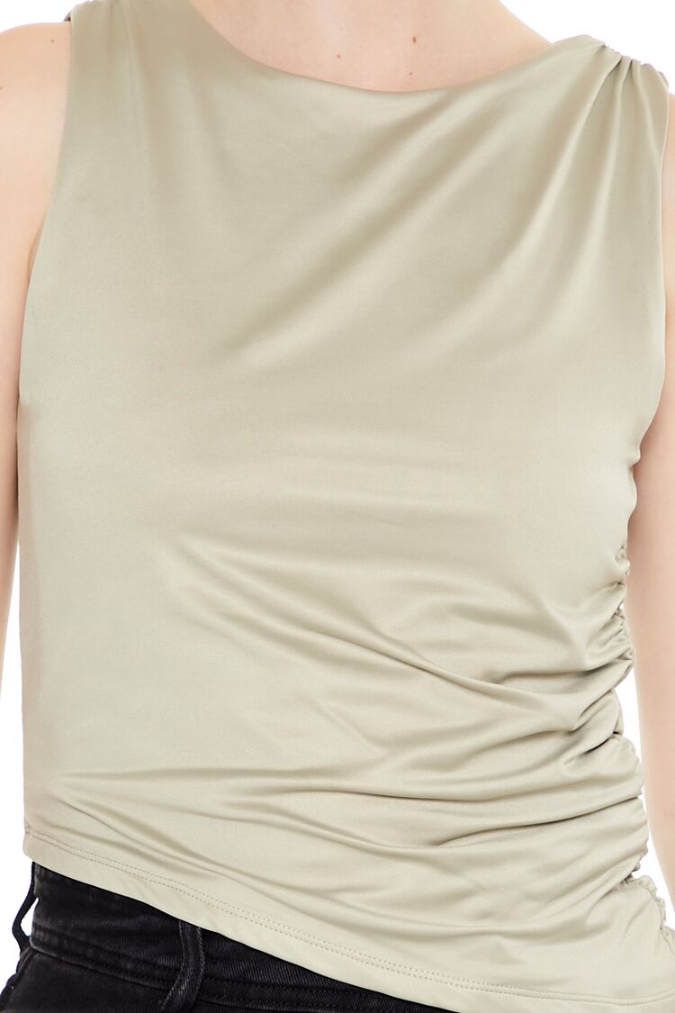 Contour Sculpt Asymmetrical Tank Top - Image 10