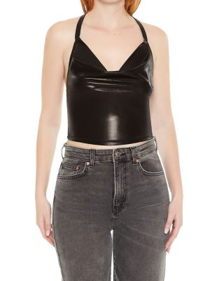 Seamless Halter Crop Top