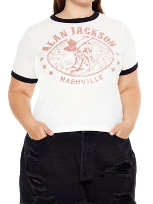Plus Size Alan Jackson Baby Tee
