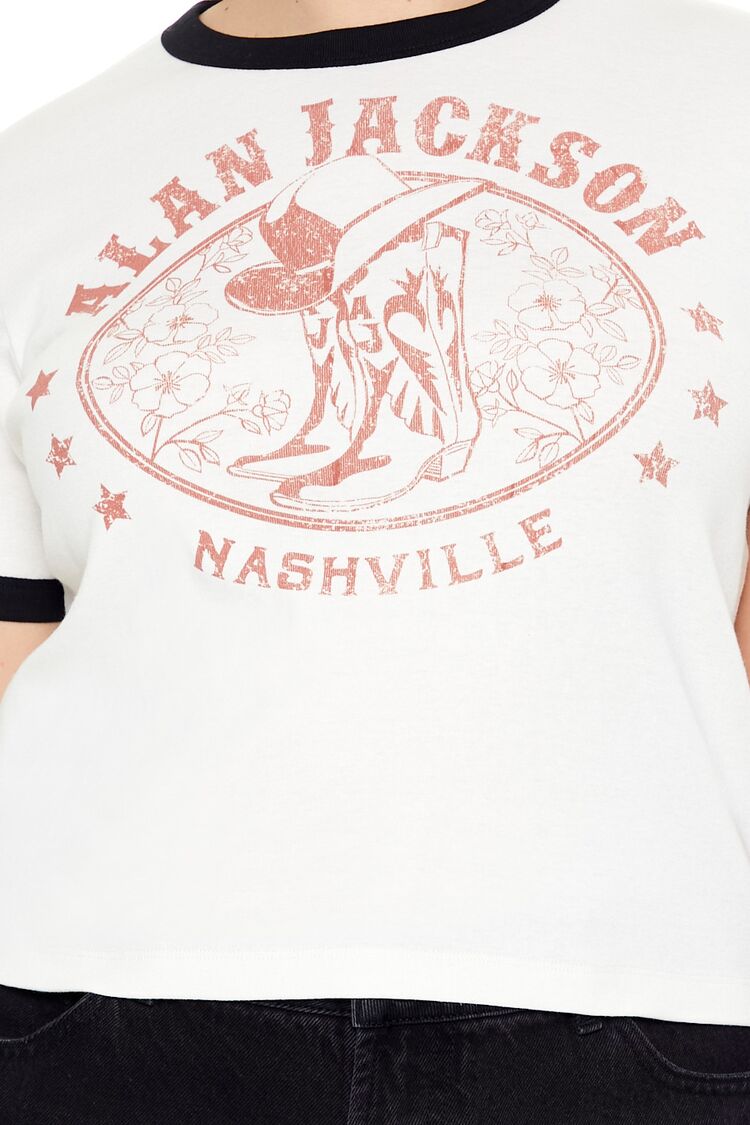 Plus Size Alan Jackson Baby Tee - Image 3