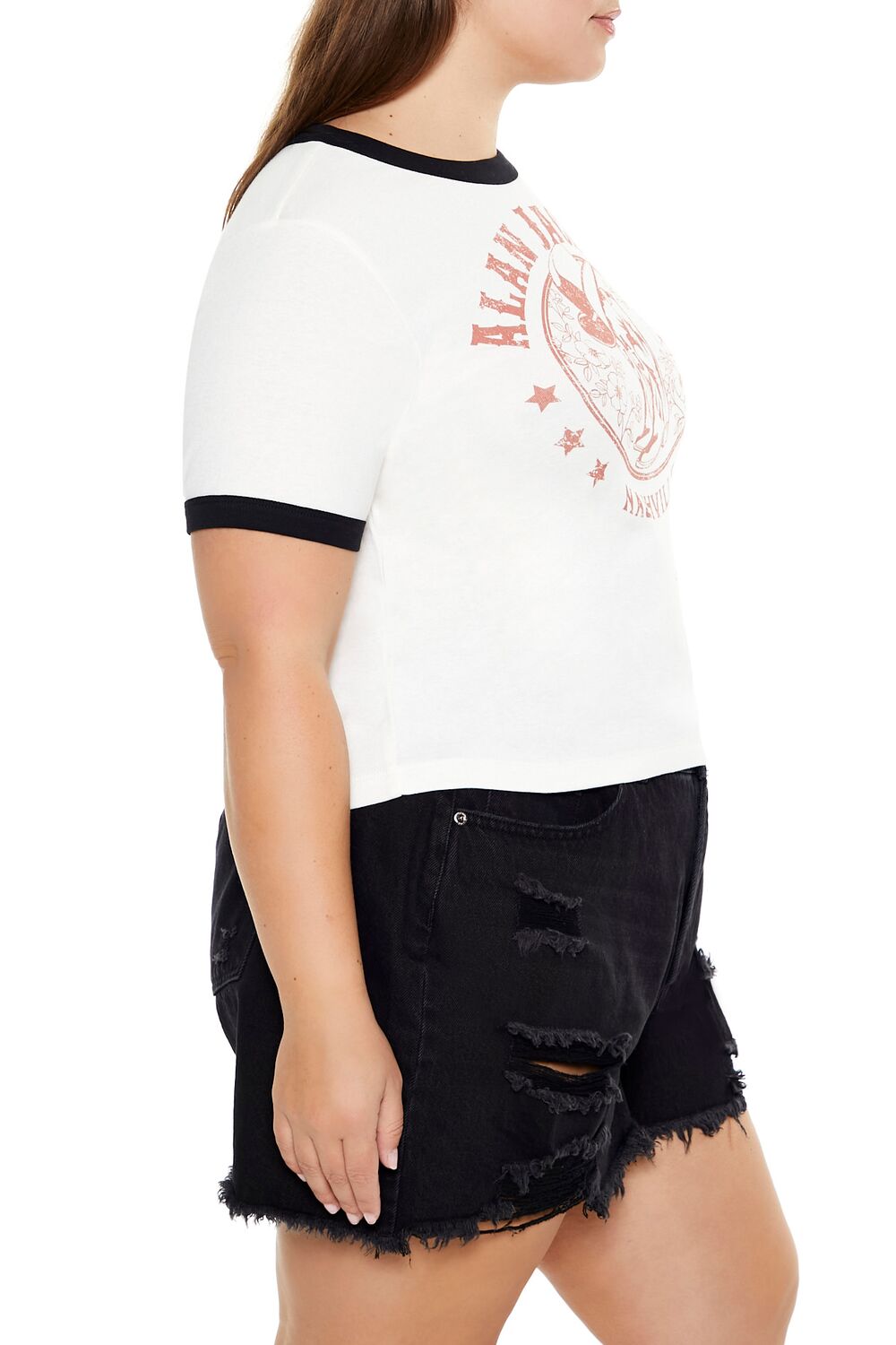 Plus Size Alan Jackson Baby Tee - Image 5