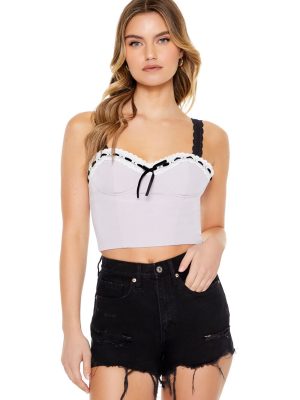 Sweetheart Bow Crop Top