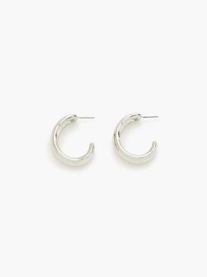 Smooth Hoop Earrings