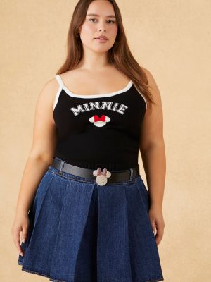 Plus Size Disney Minnie Sweater-Knit Cami