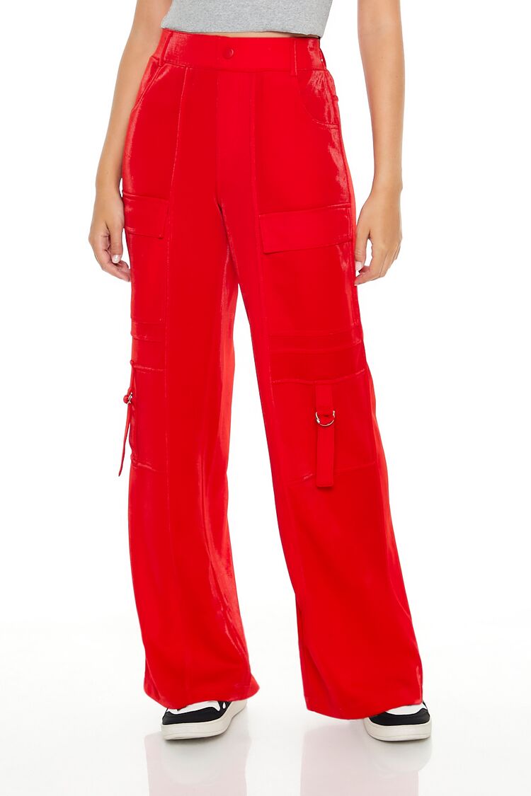 Wide-Leg Utility Cargo Pants - Image 3