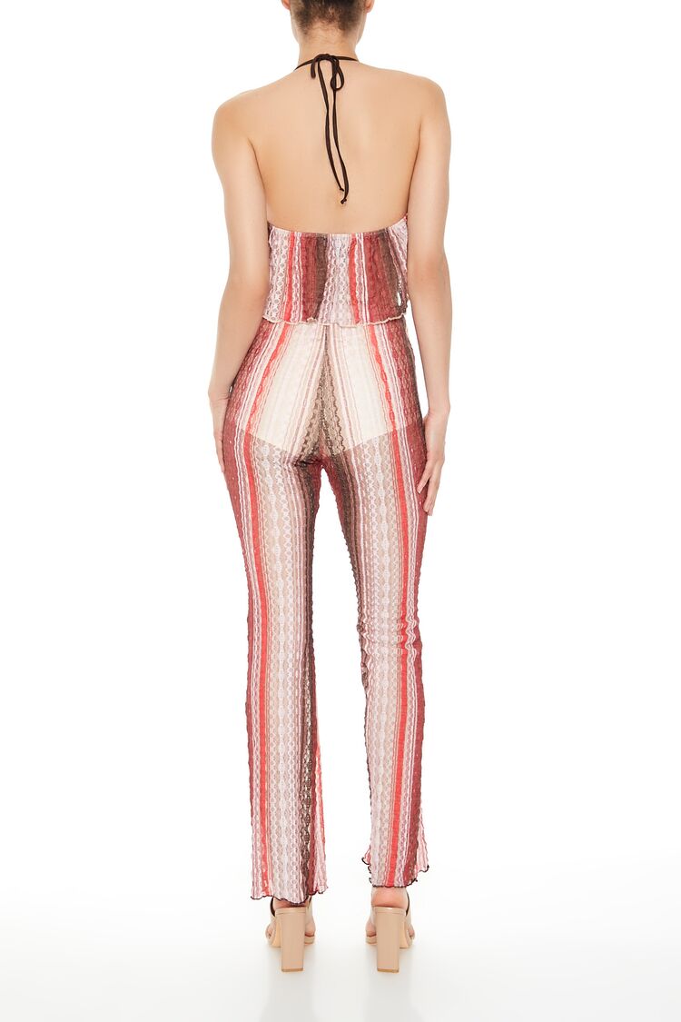 Striped Flare-Leg Pants - Image 5