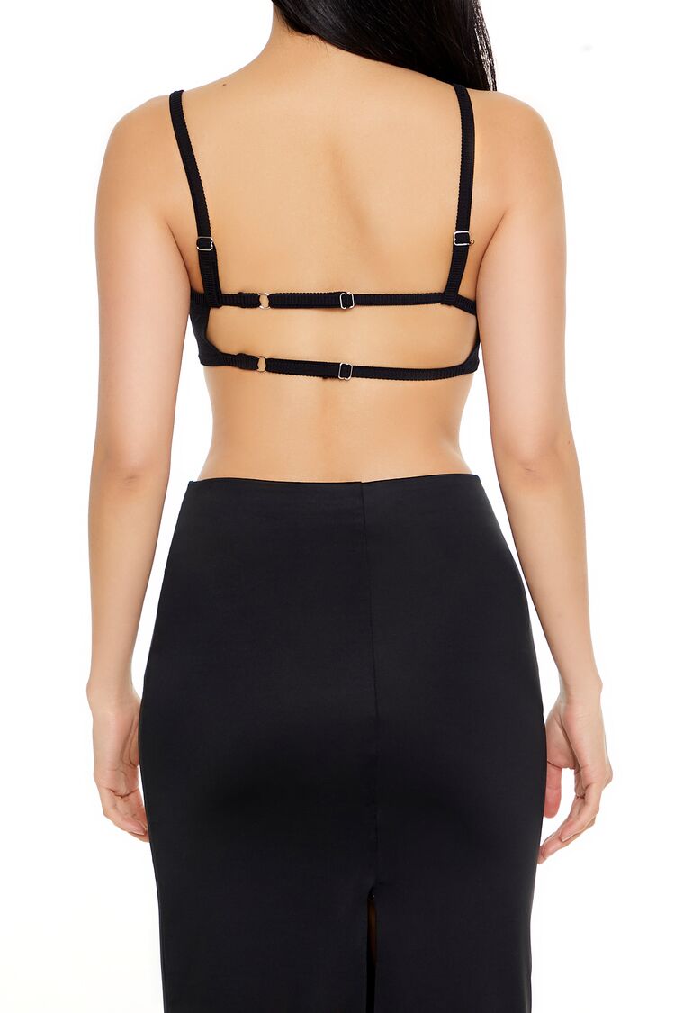 Sweater-Knit Cropped Cami - Image 6