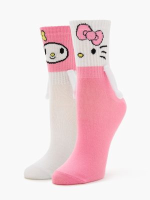 Hello Kitty & My Melody Crew Socks