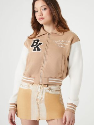 Varsity Letterman Bomber Jacket