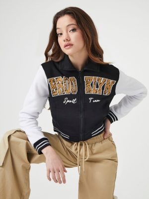 Brooklyn Zip-Up Bomber Jacket