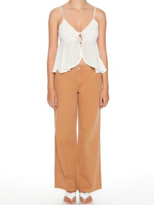 Poplin Utility Carpenter Pants