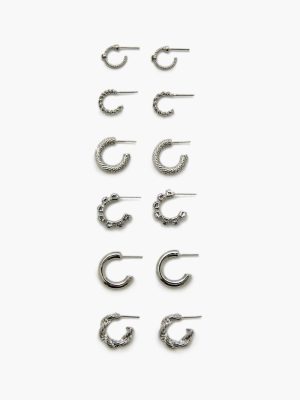 Assorted Hoop Earring Set