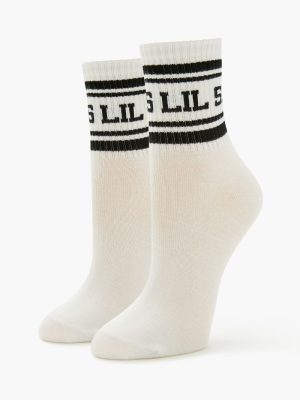 Big Sis Lil Sis Crew Socks Set - 2 pack