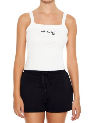 Sweater-Knit Athletics Dept Cami
