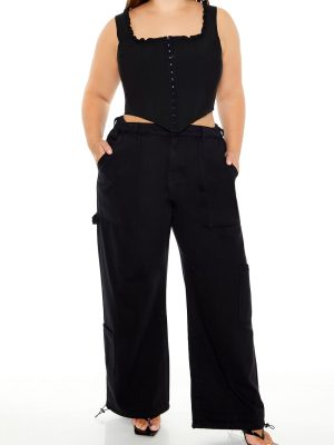 Plus Size Carpenter Joggers