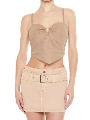 Cropped Sweetheart Cami