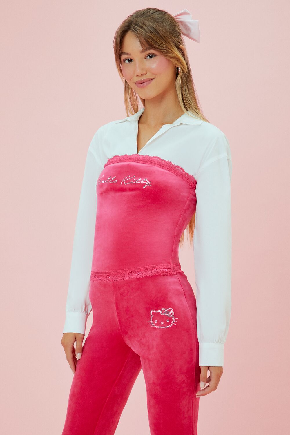 Hello Kitty Velour Tube Top - Image 4