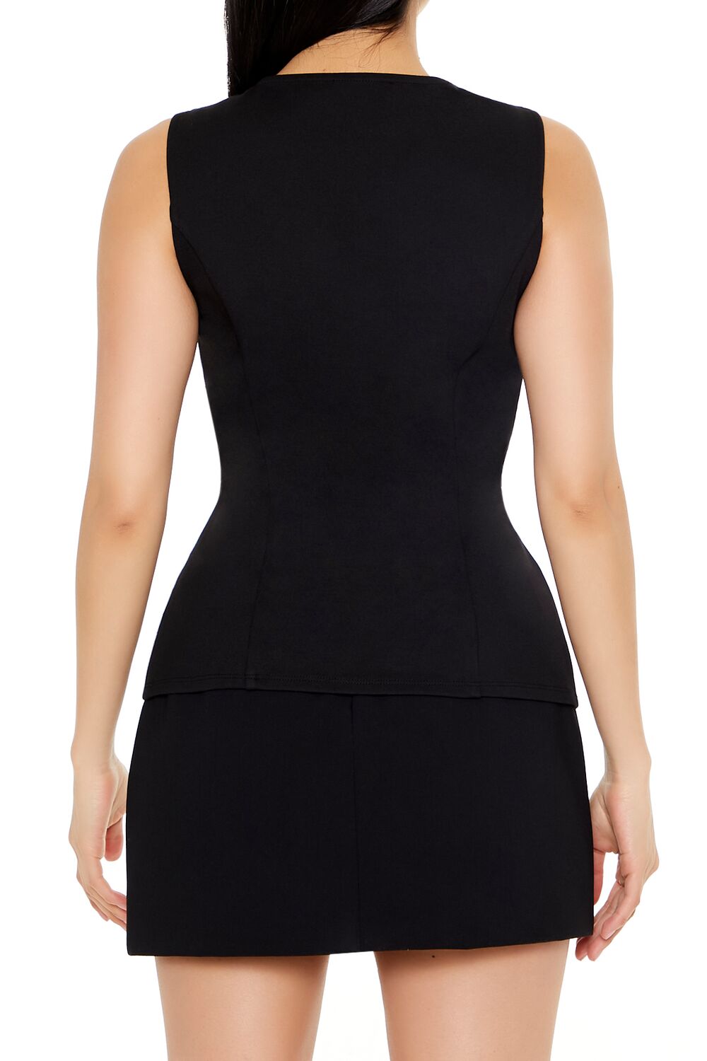 Sleeveless Button-Up Top - Image 6