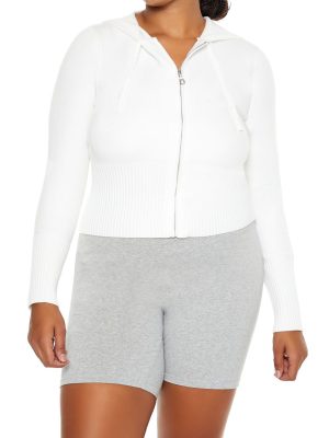 Plus Size California Zip-Up Sweater