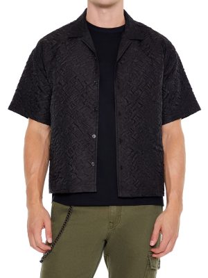 Oversized Textured Shirt