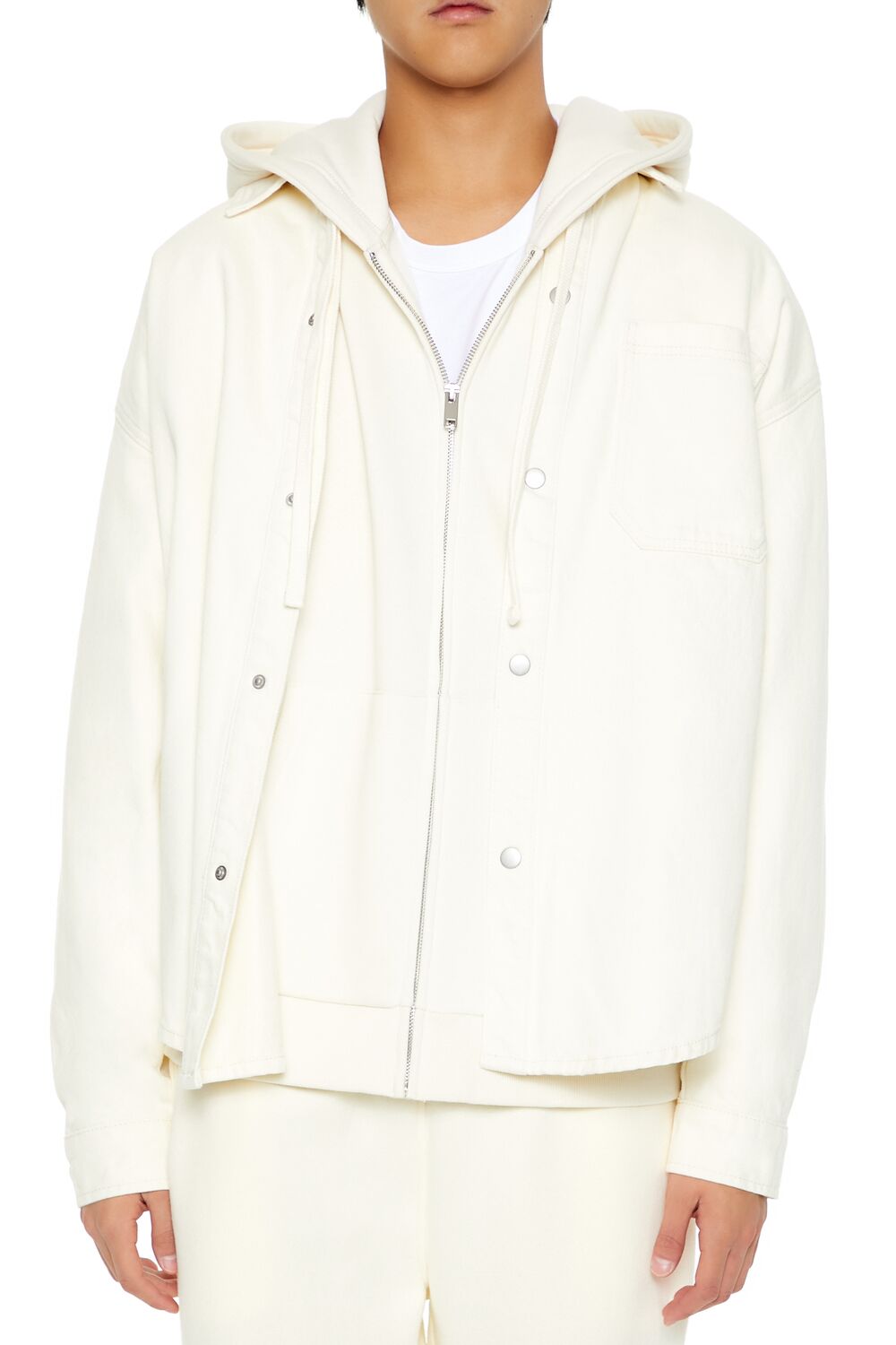 Cotton Curved-Hem Shirt - Image 13