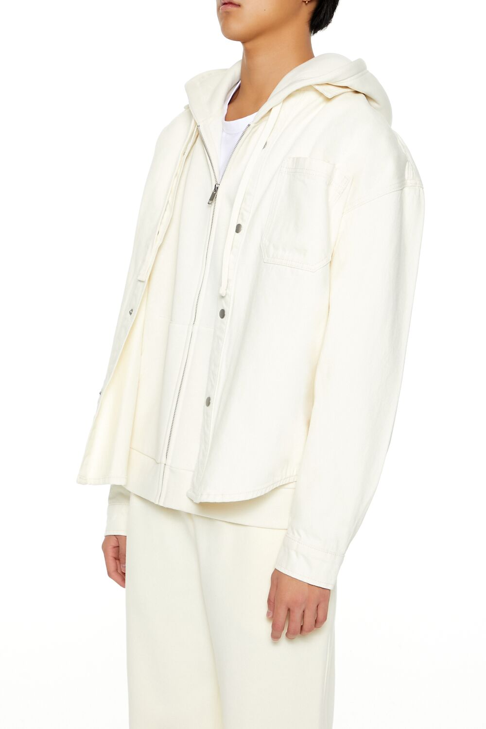 Cotton Curved-Hem Shirt - Image 14