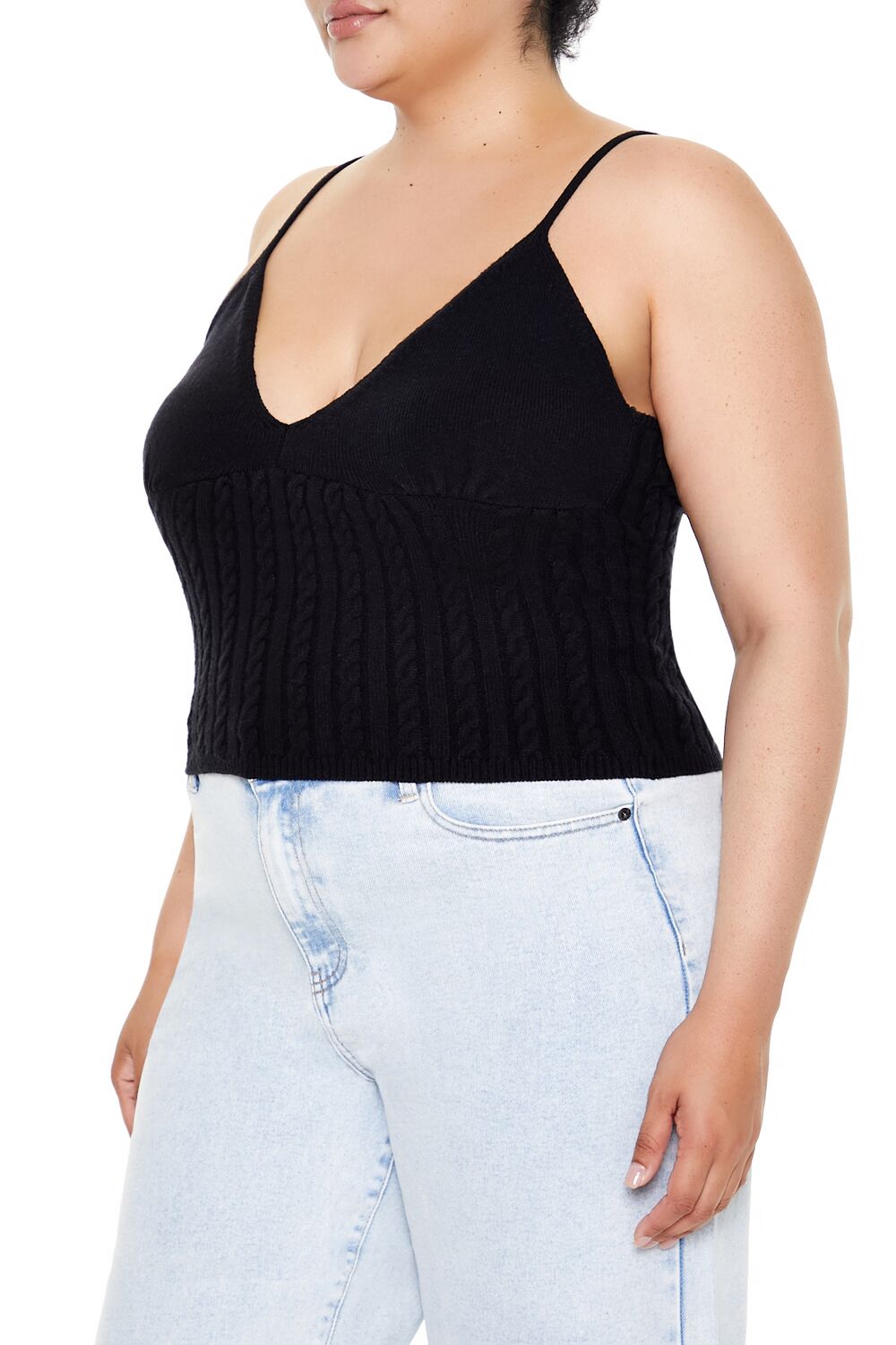 Plus Size Sweater-Knit Cami - Image 4