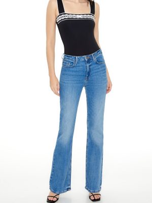 Lace-Trim Bow Bodysuit