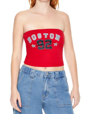 Boston Graphic Tube Top