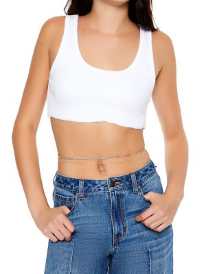 Layered Beaded Belly Chain