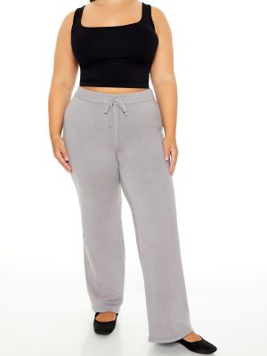 Plus Size Sweater-Knit Pants