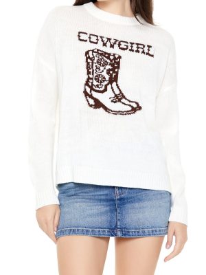 Cowgirl Graphic Sweater