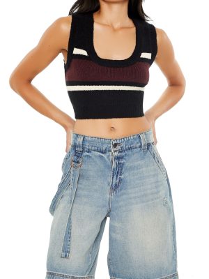 Striped Sweater Vest