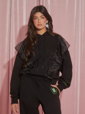 Wicked Witch Ruffle Hoodie